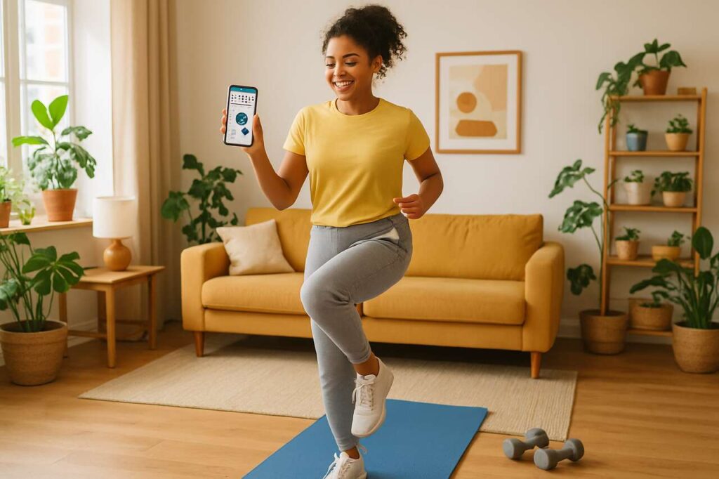 A physical therapist says you don’t need to go outside or get on a treadmill to get your steps in—try these four at-home alternatives