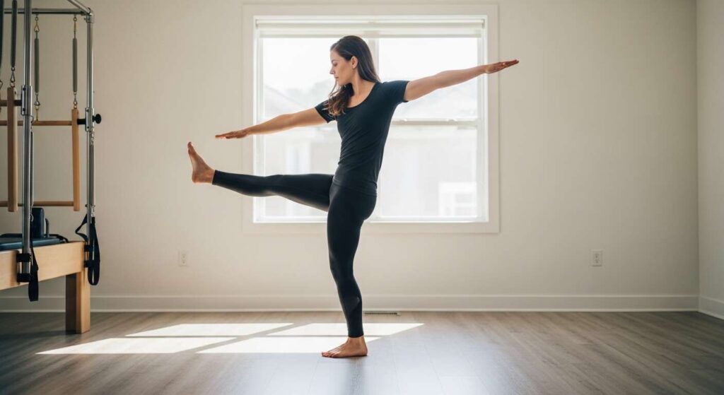 I asked a Pilates instructor how to prevent falls and she shared this 10-minute standing routine to help improve stability