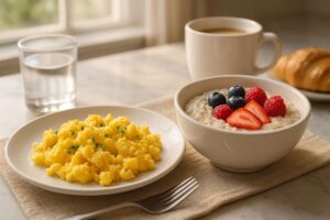 Scrambled Eggs vs. Oatmeal: Which Breakfast Is Better for Your Blood Sugar?