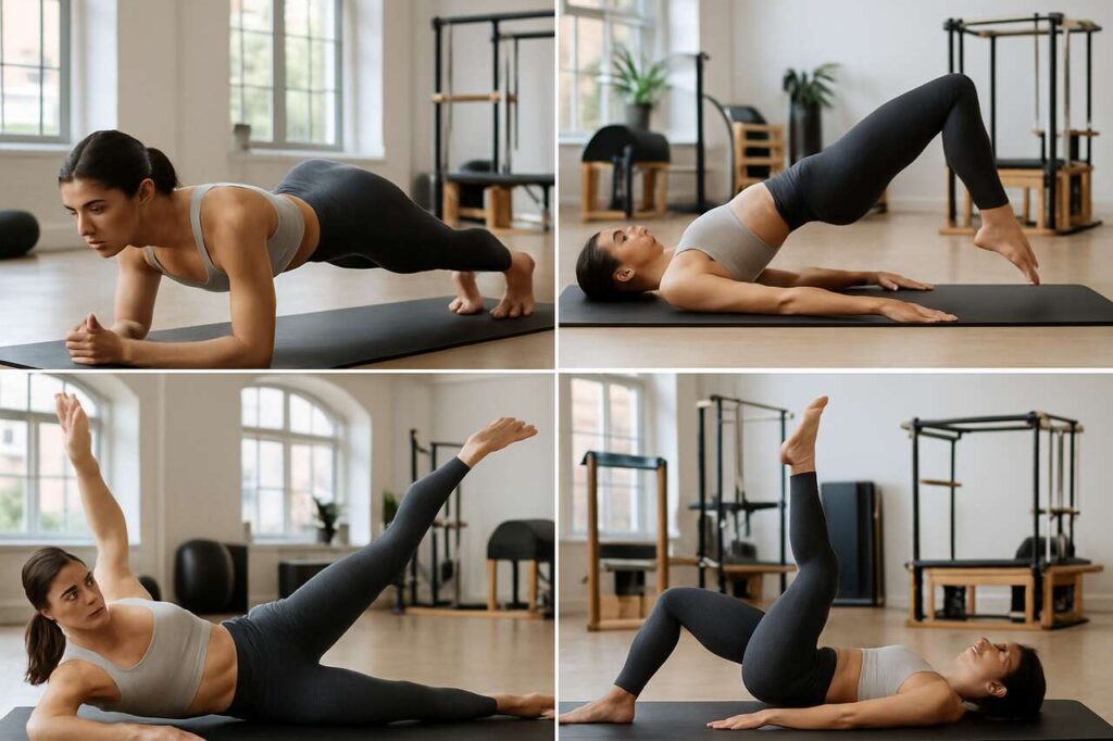 A Pilates instructor’s five essential moves for runners—the core and glute work that will keep you injury-free