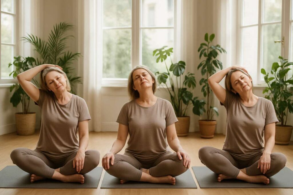 A yoga teacher says you can relieve your sore neck in three simple moves—here’s how