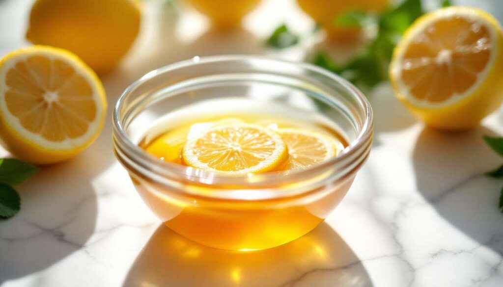 Honey + lemon that lightens upper-lip shadow : how natural bleach forms